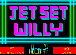 Игра [MOD] Willy's Holiday (ZX Spectrum)
