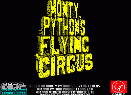 Игра Monty Python's Flying Circus (ZX Spectrum)