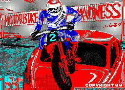 Игра Motorbike Madness (ZX Spectrum)
