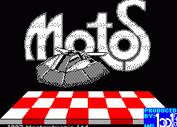 Игра Motos (ZX Spectrum)