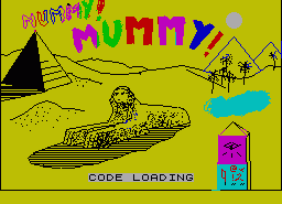 Игра Mummy! Mummy! (ZX Spectrum)