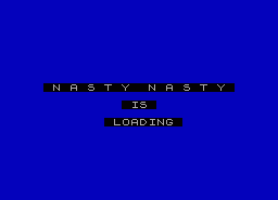 Игра Nasty Nasty (ZX Spectrum)