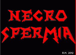 Игра Necrospermia (ZX Spectrum)