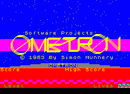 Игра Ometron (ZX Spectrum)
