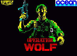 Игра Operation Wolf (ZX Spectrum)