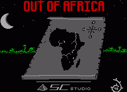 Игра Out of Africa (ZX Spectrum)