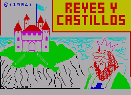 Игра Reyes y Castillos (ZX Spectrum)
