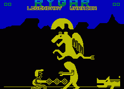 Игра Rygar - Legendary Warrior (ZX Spectrum)