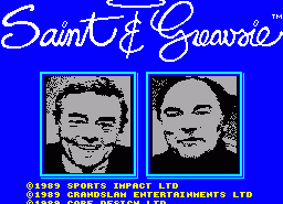 Игра Saint and Greavsie (ZX Spectrum)