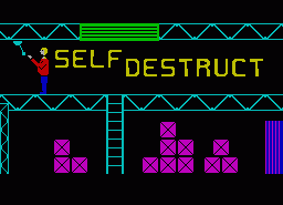 Игра Self Destruct (ZX Spectrum)