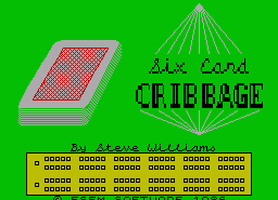 Игра Six Card Cribbage (ZX Spectrum)