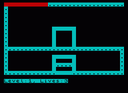 Игра SnakeMan (ZX Spectrum)