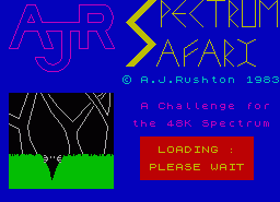 Игра Spectrum Safari (ZX Spectrum)