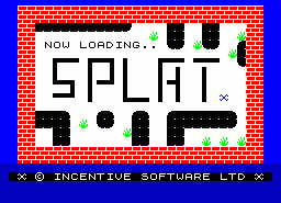 Игра Splat! (ZX Spectrum)