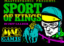 Игра Sport of Kings (ZX Spectrum)