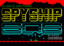 Игра Spyship SOS (ZX Spectrum)