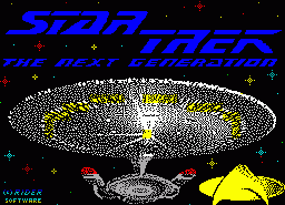 Игра Star Trek - The Next Generation 1997 (ZX Spectrum)