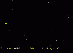 Игра Starship (ZX Spectrum)