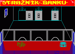 Игра Straznik Banku (ZX Spectrum)