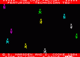Игра Technician Ted (ZX Spectrum)