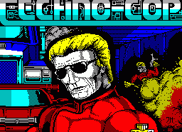 Игра Techno Cop (ZX Spectrum)