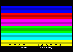 Игра Test Master (ZX Spectrum)