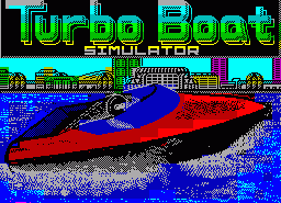 Игра Turbo Boat Simulator (ZX Spectrum)