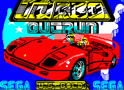 Игра Turbo Out Run (ZX Spectrum)