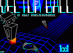 Игра Vectorball (ZX Spectrum)