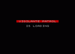 Игра Vigilante Patrol (ZX Spectrum)