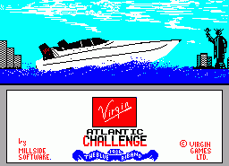Игра Virgin Atlantic Challenge (ZX Spectrum)