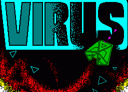 Игра Virus (ZX Spectrum)