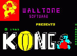 Игра Wally Kong (ZX Spectrum)