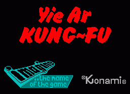 Игра Yie Ar Kung-Fu (ZX Spectrum)