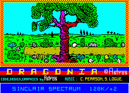 Игра Dragonia (ZX-Spectrum)