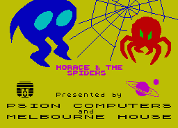Игра Horace & the Spiders (ZX-Spectrum)