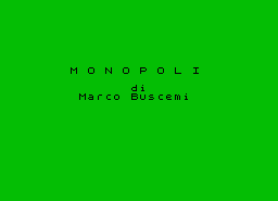 Игра Monopoli (ZX-Spectrum)