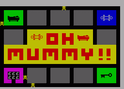 Игра Oh Mummy (ZX-Spectrum)