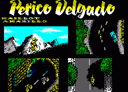 Игра Perico Delgado Maillot Amarillo (ZX-Spectrum)
