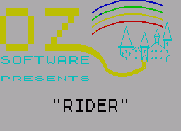 Игра Rider (ZX-Spectrum)