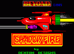 Игра Shadowfire (ZX-Spectrum)
