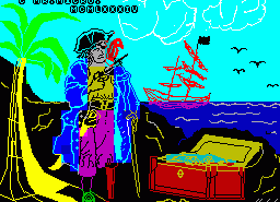 Игра Treasure Island (ZX-Spectrum)