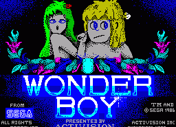 Игра Wonder Boy (ZX-Spectrum)