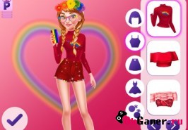 Игра Pride Rainbow Fashion