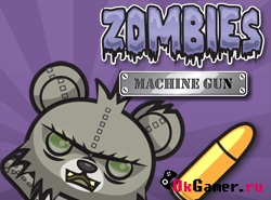 Игра Teddy Bear Zombies Machine Gun / Плюшевые мишки зомби пулемет
