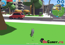 Игра Raccoon Adventure: City Simulator 3D (Приключение Енота: Городской Симулятор 3D)
