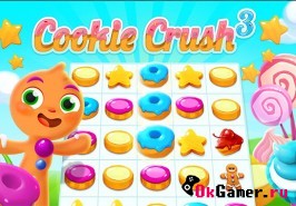 Игра Cookie Crush 3 / Давка печенья 3