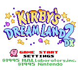 Игра Kirby's Dream Land 2 DX