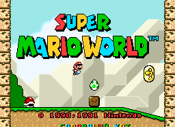 Игра Super Mario World (Русская версия)