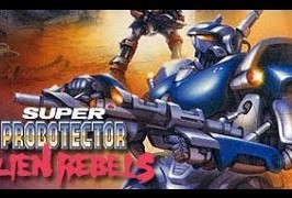 Игра Super Probotector: The Alien Rebels